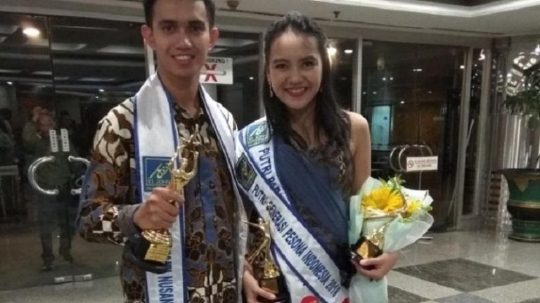 Dua Mahasiswa Fakultas Hukum Untan Juara Putra-Putri Pariwisata 2018