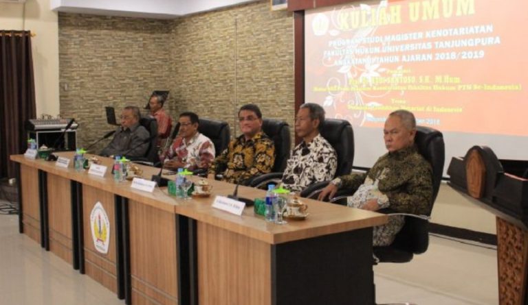 Kuliah Umum Dinamika Pendidikan Notariat di Indonesia