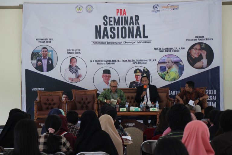 Pra Seminar Nasional BEM Fakultas Hukum Untan