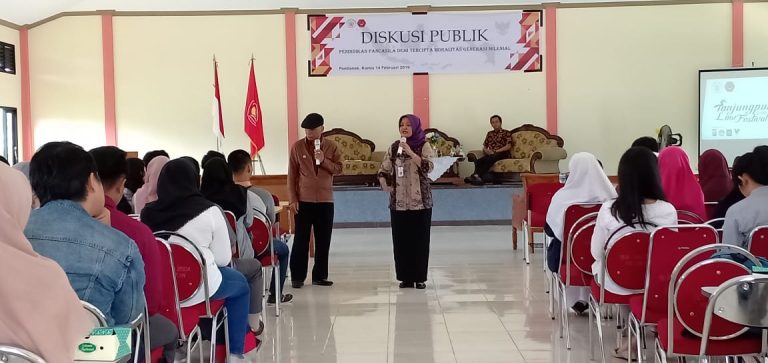 Diskusi Publik Pendidikan Pancasila Demi Moralitas Generasi Milenial