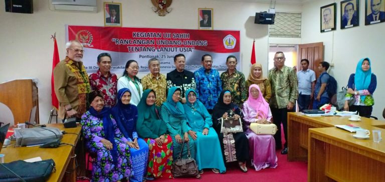Fakultas Hukum Untan & Uji Sahih Terhadap RUU tentang Lanjut Usia