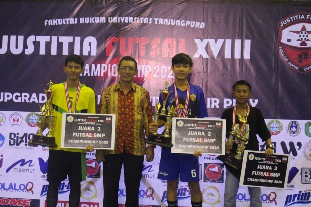 Fakultas Hukum UNTAN Sukses Menggelar Ajang Justitia Futsal XVIII