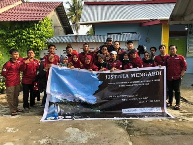 Justitia Mengabdi Kepada Masyarakat di Desa Tanjung Saleh