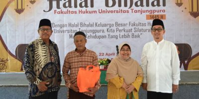 FH UNTAN Gelar Halal Bihalal