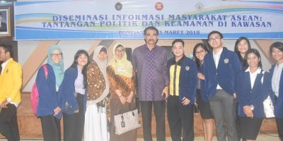Diseminasi Informasi “Masyarakat ASEAN: Tantangan Politik dan Kemanan di Kawasan”