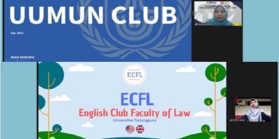 ENGLISH CLUB FACULTY OF LAW MELAKUKAN KUNJUNGAN INTERNATIONAL