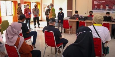 Gubernur Kalbar Tinjau Serbuan Vaksinasi Covid 19 BEM FH Untan