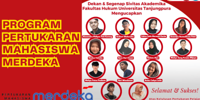 Sebanyak 13 Orang Mahasiswa FH UNTAN Lolos Pertukaran Pelajar Mahasiswa Merdeka 2023