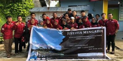 Justitia Mengabdi Kepada Masyarakat di Desa Tanjung Saleh