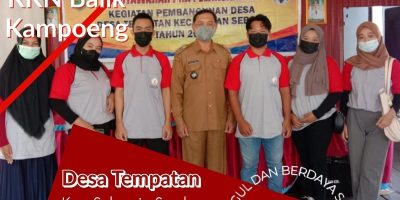 Kegiatan Yang Di Gagas Dalam Program KKN Mahasiswa FH Untan Di Desa Tempatan Kec. Sebawi, Sambas