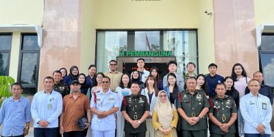 Kunjungan Fakultas Hukum Universitas Tanjungpura dan Mahasiswa Guangxi Minzu University ke Pengadilan Militer I-05 Pontianak