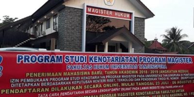 Pembukaan Pendaftaran Mahasiswa Magister Kenotariatan Fakultas Hukum Untan Gelombang II