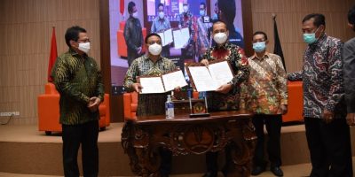 Penandatanganan Nota Kesepahaman Bersama UNTAN dengan Setjen DPR RI
