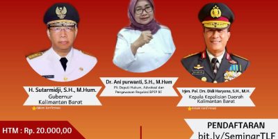 Justitia Club Melaksanakan Tanjungpura Law Festival 2020: “Seminar Nasional”