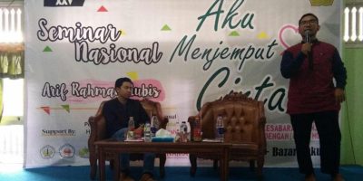 Seminar Nasional & Bedah Buku “Aku Menjemput Cinta” Mizan Fair XX 2018