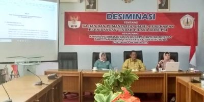 Sinergisitas KPK RI – Fakultas Hukum Universitas Tanjungpura