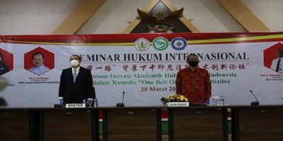 Confucius Institute Untan Gelar Seminar Hukum Internasional Bekerjasama Dengan FH Untan dan FH Guangxi University For Nationalities
