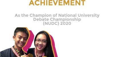 Untan Juara 1 National University Debating Championship (NUDC) 2020
