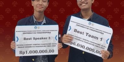 FAKULTAS HUKUM UNIVERSITAS TANJUNGPURA RAIH PENGHARGAAN DALAM SELEKSI NUDC TINGKAT UNIVERSITAS